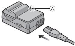 PANASONIC LUMIX DMC-FZ28 - Branchez le chargeur à la prise electrique. - 2