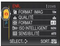 PANASONIC LUMIX DMC-FZ28 - Changement vers le menu [CONFIG.] - 1