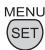 PANASONIC LUMIX DMC-FZ28 - Appuyez sur [MENU/SET] pour valider. - 2