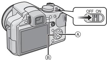 PANASONIC LUMIX DMC-FZ28 - Mettez l'appareil photo en marche. - 1