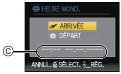 HEURE MOND. ARRIVÉE DéPART ANNUL. SÉLECT. RÉG.