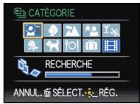 CATÉGORIE RECHERCHE ANNUL. SÉLECT. RÉG.