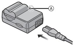 PANASONIC LUMIX DMC-FZ38 - Branchez le chargeur à la prise électrique. - 2