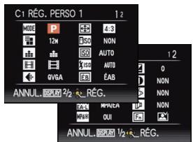 PANASONIC LUMIX DMC-FZ38 - Appuyez sur [MENU/SET] pour entrer les réglages. - 1