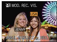 MOD. REC. VIS. LISA JENNY ANNU. 金 SECT. REC.