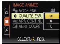 PANASONIC LUMIX DMC-FZ38 - Pour changer [MODE ENR.] et [QUALITÉ ENR.] - 5