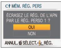 PANASONIC LUMIX DMC-TZ8 - Sélectionnez [OUI] - 2