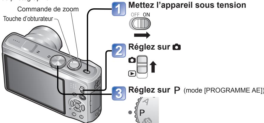 PANASONIC LUMIX DMC-TZ8 - Prendre des photos avec ses propres réglages - 1