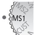 PANASONIC LUMIX DMC-TZ8 - Réglez sur MS1/MS2 (MS pour T29 T28) - 1