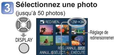 PANASONIC LUMIX DMC-TZ8 - Sélectionnez [MULTI] à l' étape 1 ci-dessus - 2