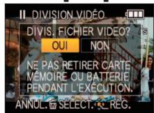 PANASONIC LUMIX DMC-TZ8 - Sélectionnez [OUI] - 3