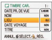 PANASONIC LUMIX DMC-TZ9 - Utiliser le menu [LECT.] (suite) - 11