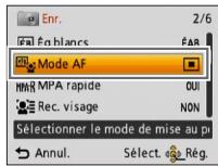 PANASONIC DMC-TZ20 - Appuyez plusieurs fois sur [a / 5] pour fermer le menu - 1