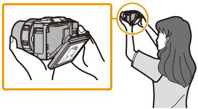PANASONIC DMCGF6EF - Foto's make onnder een hoge hoek - 1