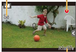 PANASONIC DMCGF6EF - Start het opnemen door op de bewegend beeldknop te drukken. - 2