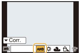 PANASONIC DMCGF6EF - De witbalans instellen - 3