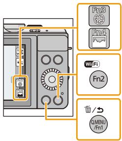 PANASONIC DMCGF6EF - Toekennen van veelgebruekte functies aan de knoppen (functieknoppen) - 1