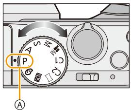 PANASONIC DMCGF6EF - Selecteer de functie door de functieknop te draaien. - 1