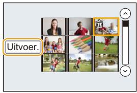 PANASONIC DMCGF6EF - (Wanner [Multi wissen] geseleerd is) Raak de te wissen opname aan. (herhaal deze stap) - 1