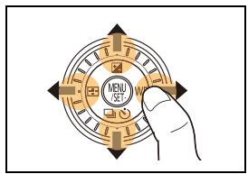 PANASONIC DMCGF6EF - Cursorknoppen/[MENU/SET] knop - 1