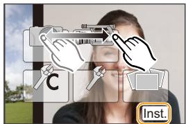 PANASONIC DMCGF6EF - Instelling van de allesgrond van het bovenste menuschem - 2