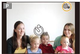 PANASONIC DMCGF6EF - Druk de ontspanknop half in om scherp te stellen en druk de knop helemaal in om de opname te make. - 1