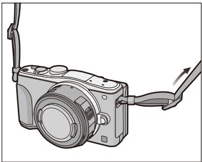 PANASONIC DMCGF6EF - Het bevestigen van de Schouderriem - 4