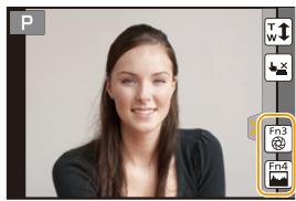 PANASONIC DMCGF6EF - Gebruik van de functieknoppen met aanraakhandelingen - 2