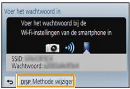 PANASONIC DMCGF6EF - Veranderen van de verbindingsmethode - 1
