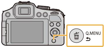 PANASONIC LUMIX DMC-FZ200 - Utilisation du menu rapide - 1
