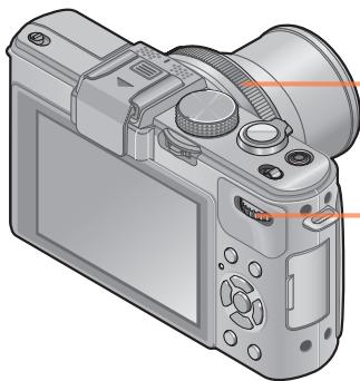 PANASONIC LUMIX DMC-LX7 - Enregistrer des images en réglant la valeur d'ouverture et la vitesse d'obturation Mode [Expo. manuelle] - 2