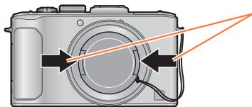 PANASONIC LUMIX DMC-LX7 - Fixez le capuchon d'objectif - 1
