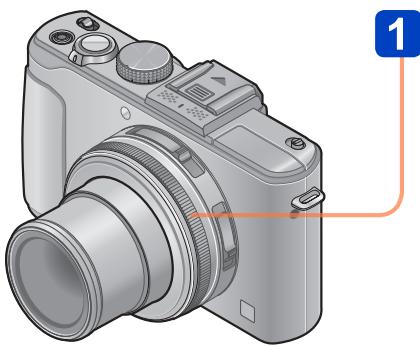 PANASONIC LUMIX DMC-LX7 - Enregistrer des images en réglant la valeur d'ouverture Mode [Priorité ouvert.] - 2