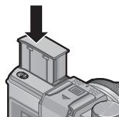 PANASONIC LUMIX DMC-LX7 - ■Fermer le flash incorpore - 1