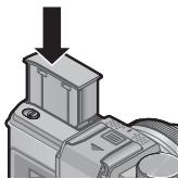 PANASONIC LUMIX DMC-LX7 - ■Fermer le flash incorpore - 1