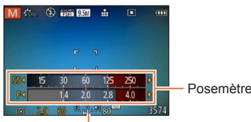 PANASONIC LUMIX DMC-LX7 - Sélectionnez la vitesse d'obturation et la valeur d'ouverture - 4