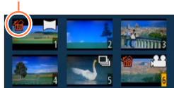 PANASONIC LUMIX DMC-LX7 - Appuyez sur  pour selectionner [Effacem. multiple]/[Effacer tout], puis appuyez sur [MENU/SET] - 2