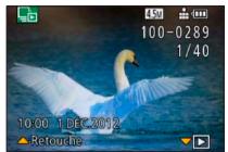 PANASONIC LUMIX DMC-LX7 - ■Afficher les images en groupe - 1