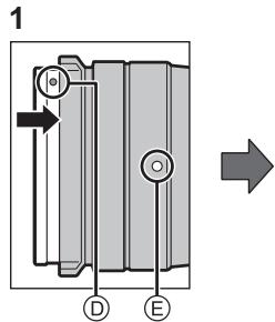 PANASONIC DMC-GM1LEF - Fixar o anel de decoracao - 1