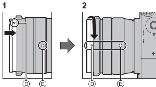 PANASONIC DMC-GM1LEF - Colocacion del anillo de decoracion - 1