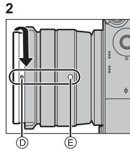 PANASONIC DMC-GM1LEF - Fixar o anel de decoracao - 2