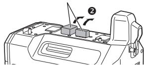 PANASONIC DMW-YAGHE - Mise en place sur l'appareil photo numérique - 2