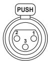 PANASONIC DMW-YAGHE - AUDIO IN [CH1, CH2] terminals (XLR, 3-pin) - 1