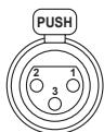 PANASONIC DMW-YAGHE - AUDIO IN-Buchse [CH1, CH2] (XLR, 3-polig) - 1