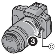 PANASONIC H-PS-45175E - Tournez le capuchon arrière de l'objectif pour le retirer. - 2