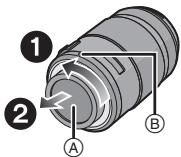 PANASONIC H-PS-45175E - Installazione dell'obiettivo - 1