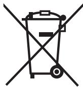 PANASONIC HH-S35100E - Information on Disposal for Users of Waste Electrical &amp; Electronic Equipment (private households) - 1