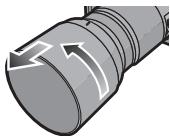 PANASONIC HH-S35100E - Rimozione temporanea del paraluce - 1