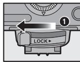PANASONIC LUMIX DMW-FL360LGK - Position the flash with the wireless sensor (A) facing the camera. - 1