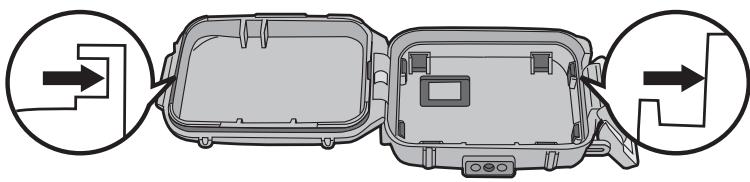 PANASONIC LUMIX DMW-MCFT3E - Controle la ranura del anillo tórico. - 1